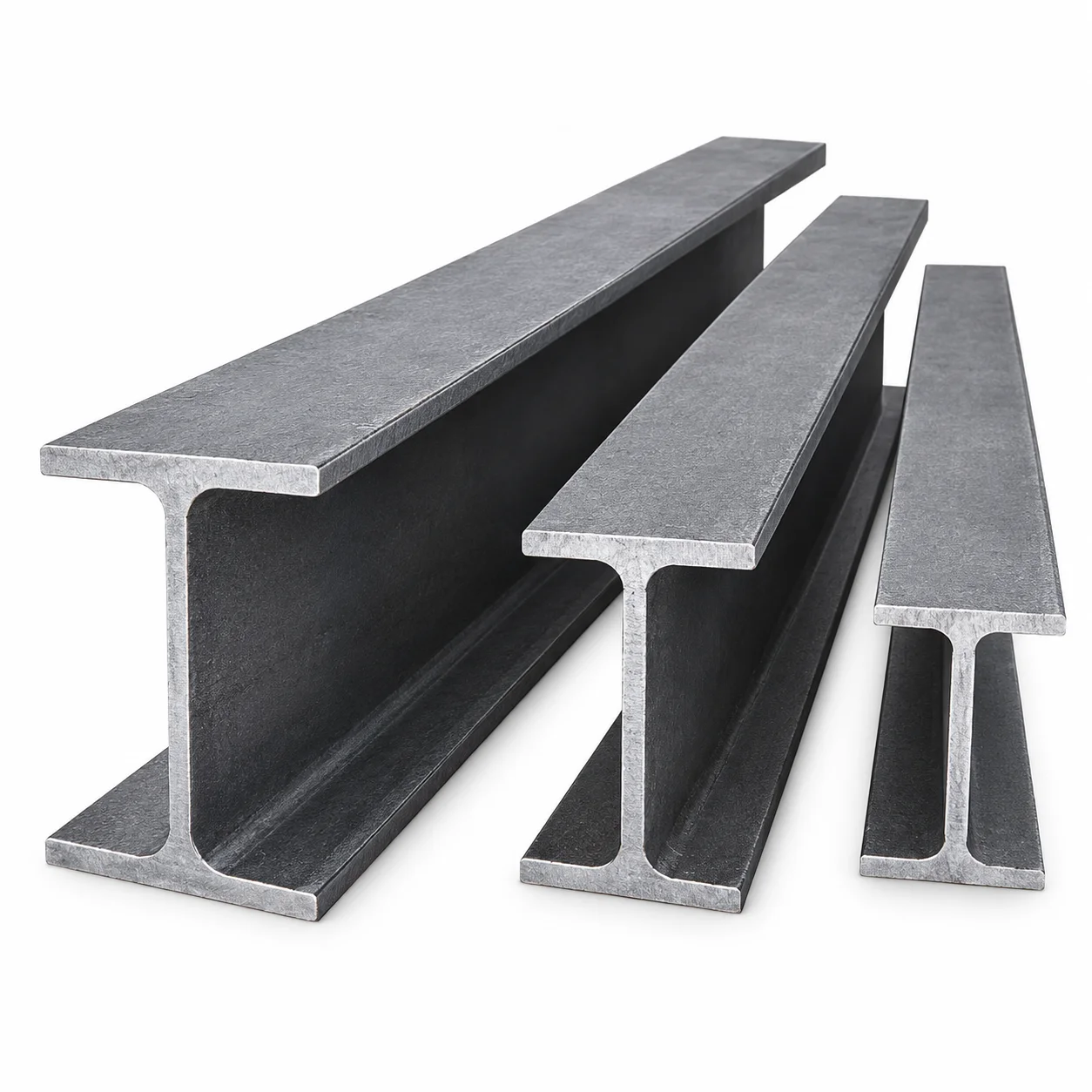 Steel I Beams in Perspective